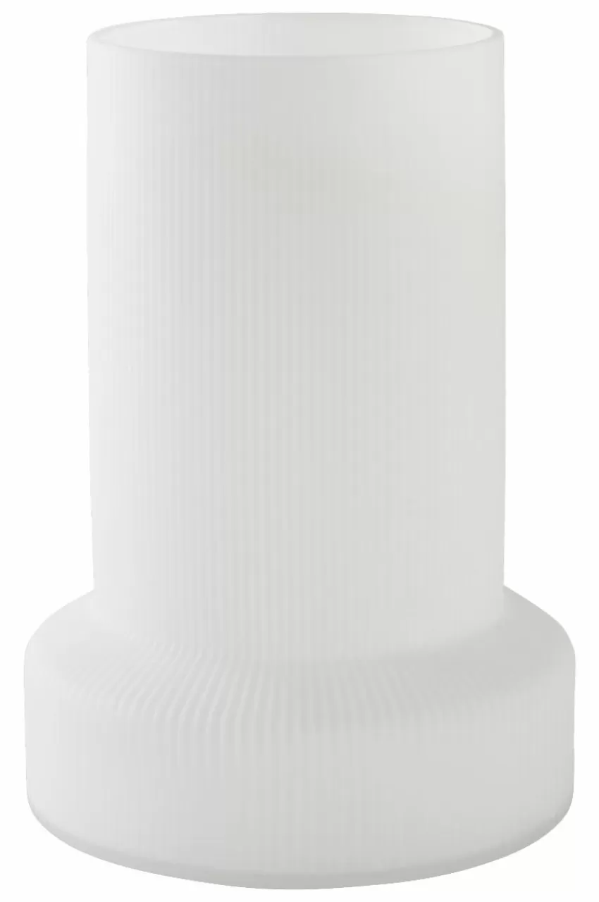 Vaser*Jotex ATTICUS SANDBLAST Glasvas - Höjd 28,5 Cm Vit