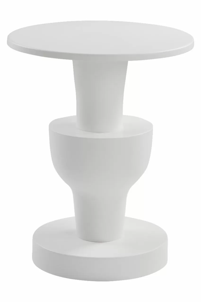 Bord*Jotex BRANFORD Sidobord ø 41 Cm Vit