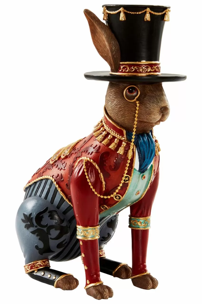 Juldekoration*Jotex BUNNY Dekorationsfigur Röd/svart