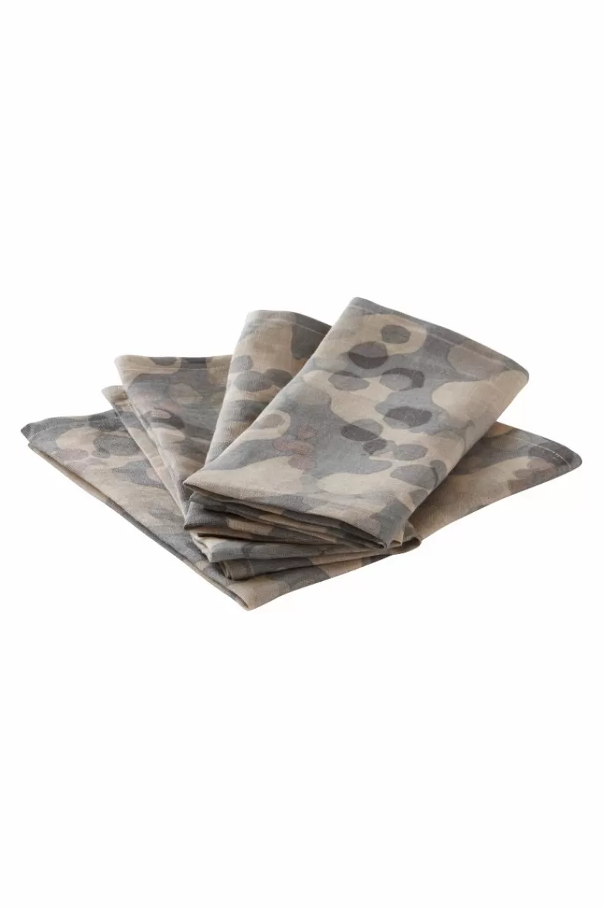 Servetter*Jotex CARA Servett 4-pack Grå