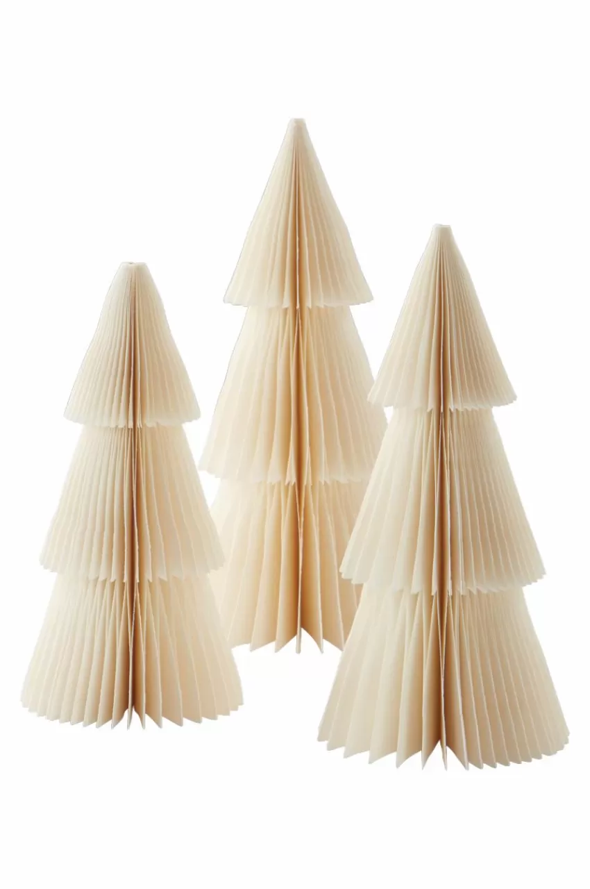 Juldekoration*Jotex EBBE Dekorationsfigur 3-pack Naturvit