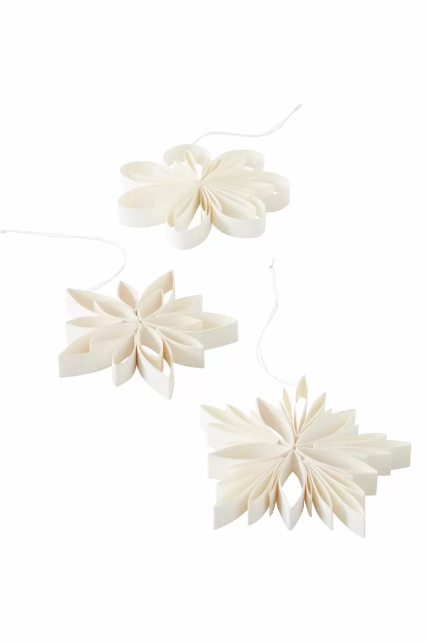 Juldekoration*Jotex FLORESSA Dekorationshänge 3-pack Naturvit
