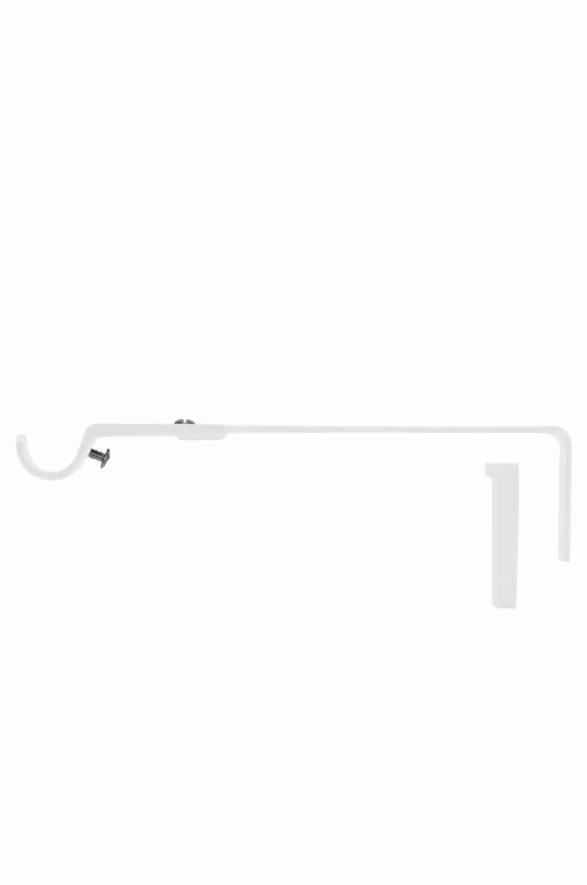 Gardintillbehör*Jotex Gardinstångshållare Längd 20 Cm Vit