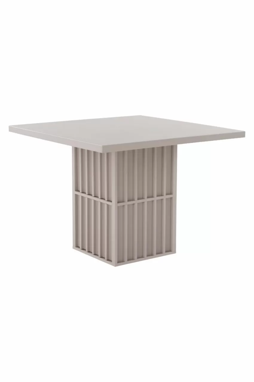 Bord*Jotex IKSEON Matbord 100x100 Cm Beige