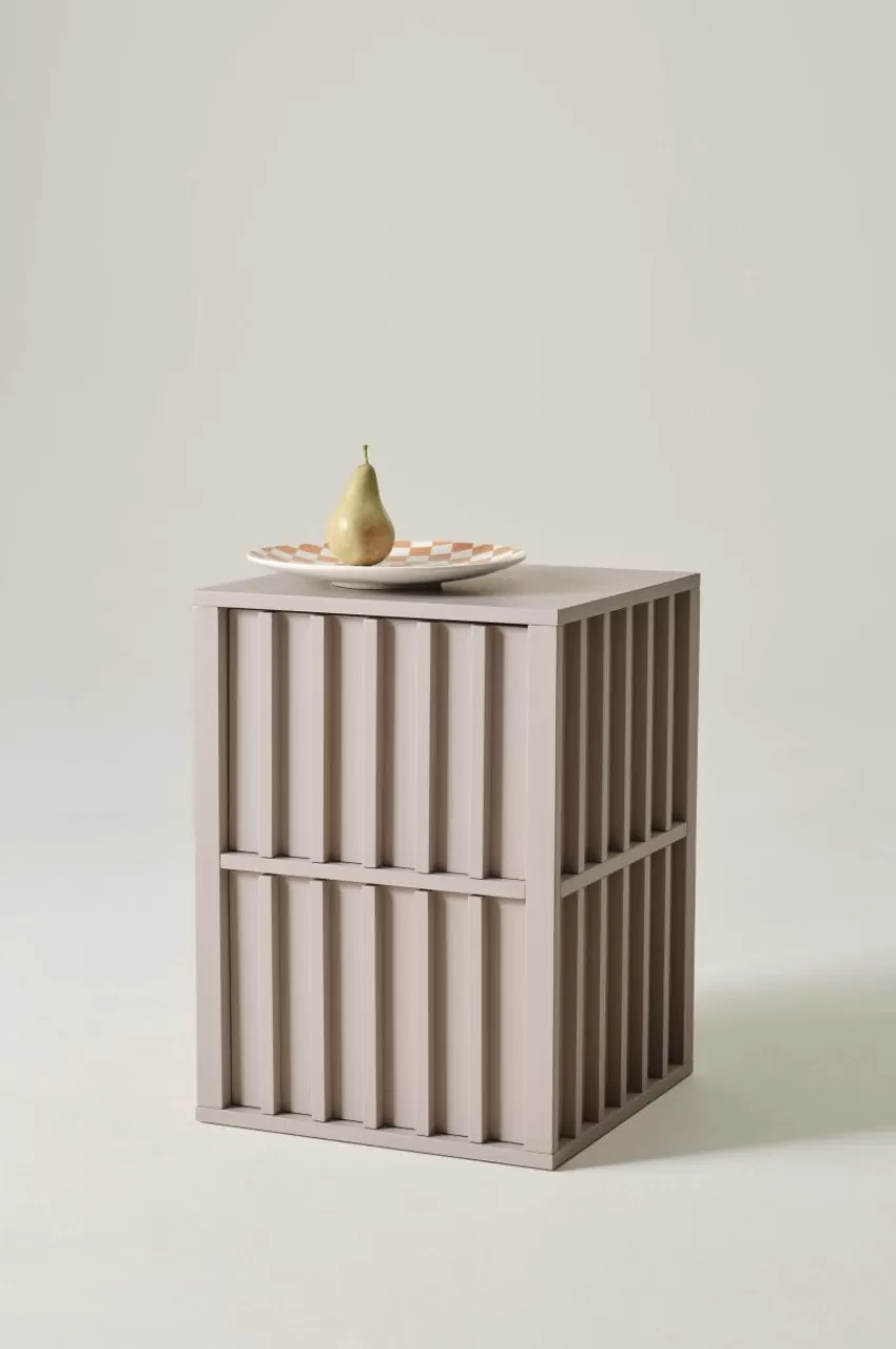 Bord*Jotex IKSEON Sidobord 40x40 Cm Beige