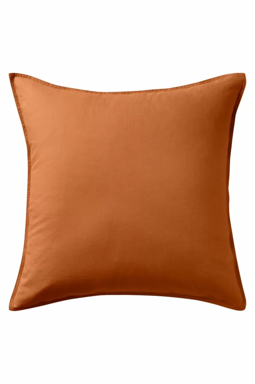 Prydnadskuddar & Fodral*Jotex KIT Kuddfodral I Linne 60x60 Cm Rost orange