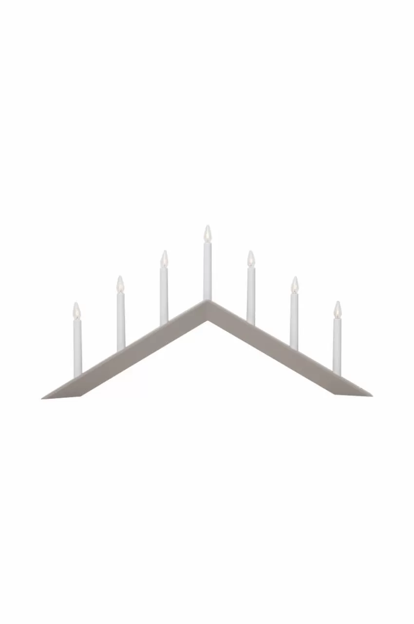 Julbelysning*Jotex Ljusstake Arrow Beige