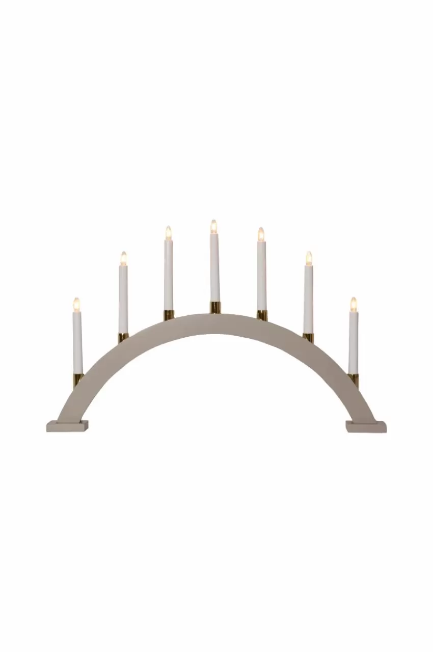 Julbelysning*Jotex Ljusstake Gillian 40cm Beige