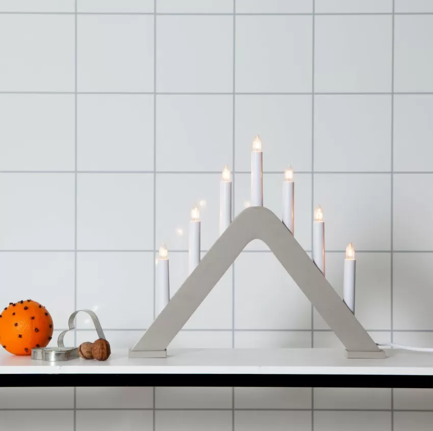 Julbelysning*Jotex Ljusstake Jarve Beige