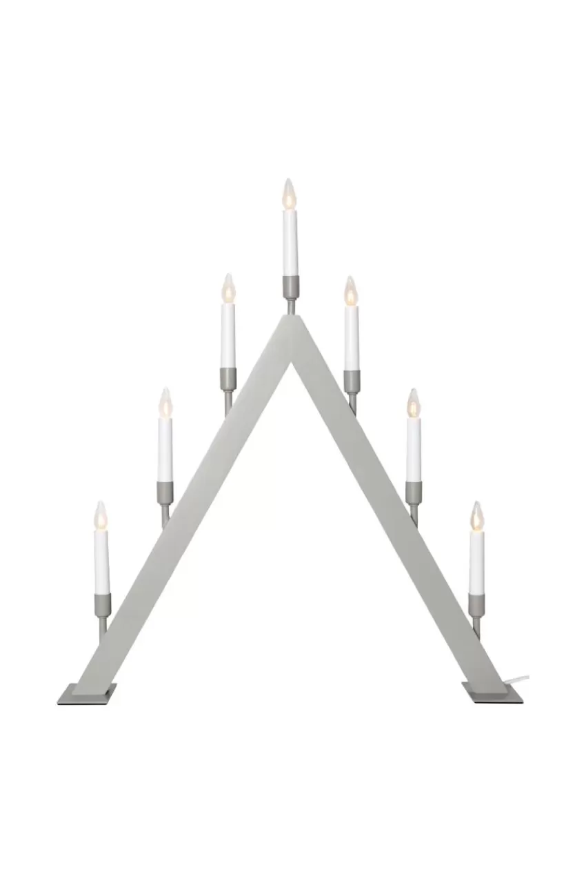 Julbelysning*Jotex Ljusstake Vind Höjd 63 Cm Beige