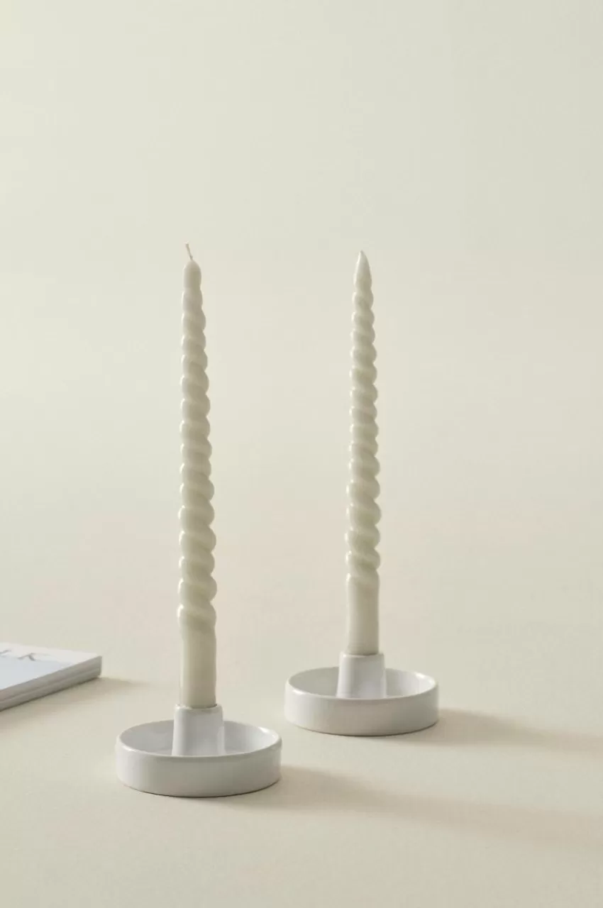 Ljusstakar*Jotex MAYA Ljusstake 2-pack Vit