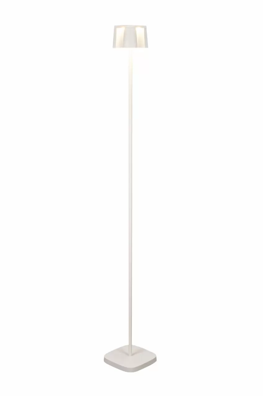 Utebelysning | Utebelysning*Jotex NICE Golvlampa Uppladdningsbar Utomhus Vit