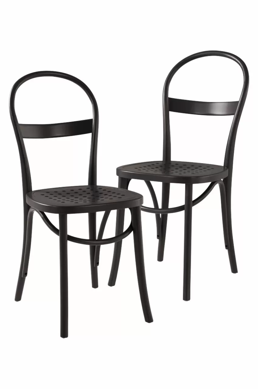 Stolar*Jotex RIPPATS Stol 2-pack Svart