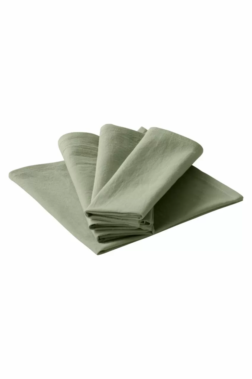 Servetter*Jotex SADIE Servett 4-pack Salviagrön