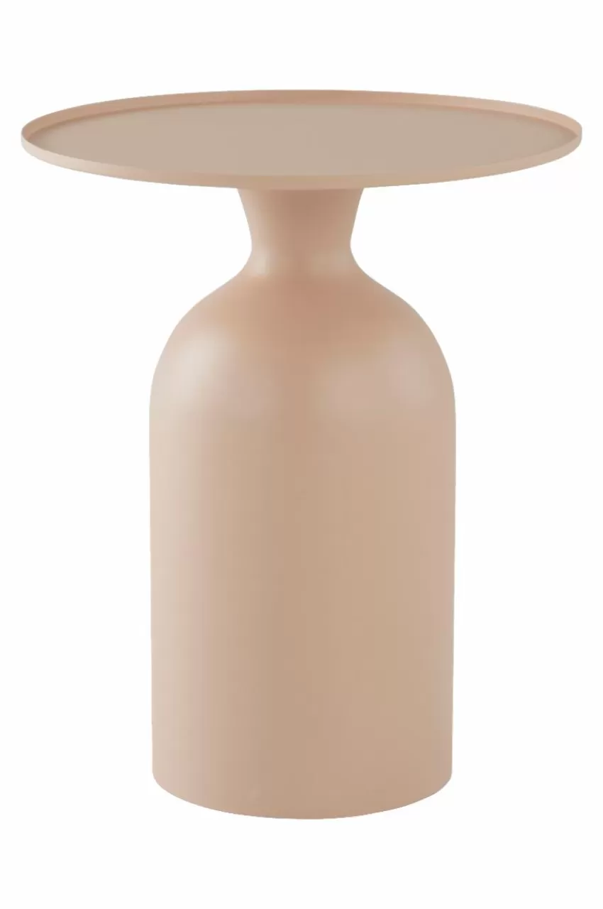 Bord*Jotex SARGANS Sidobord ø 46 Cm Beige
