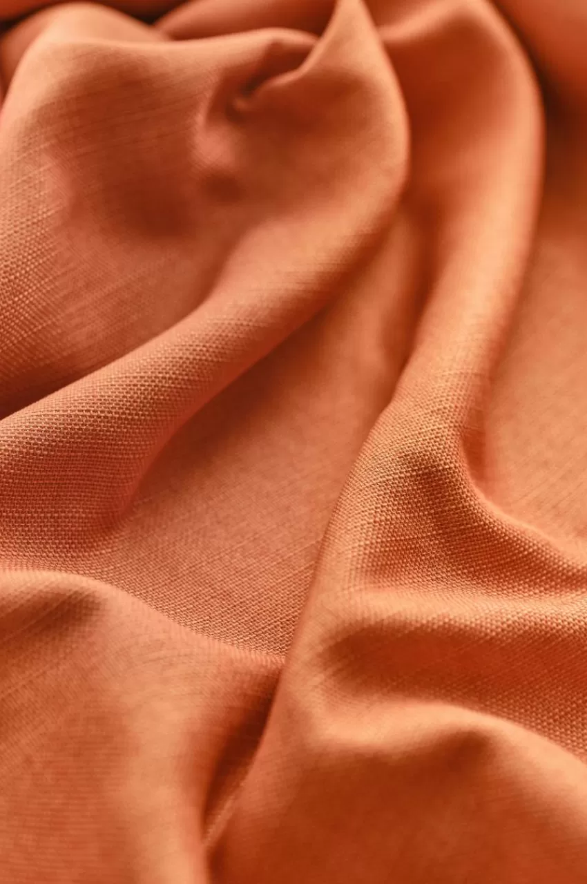 Mörkläggningsgardiner*Jotex SHADOW Mörkläggningsgardin 1 Längd Bränd orange