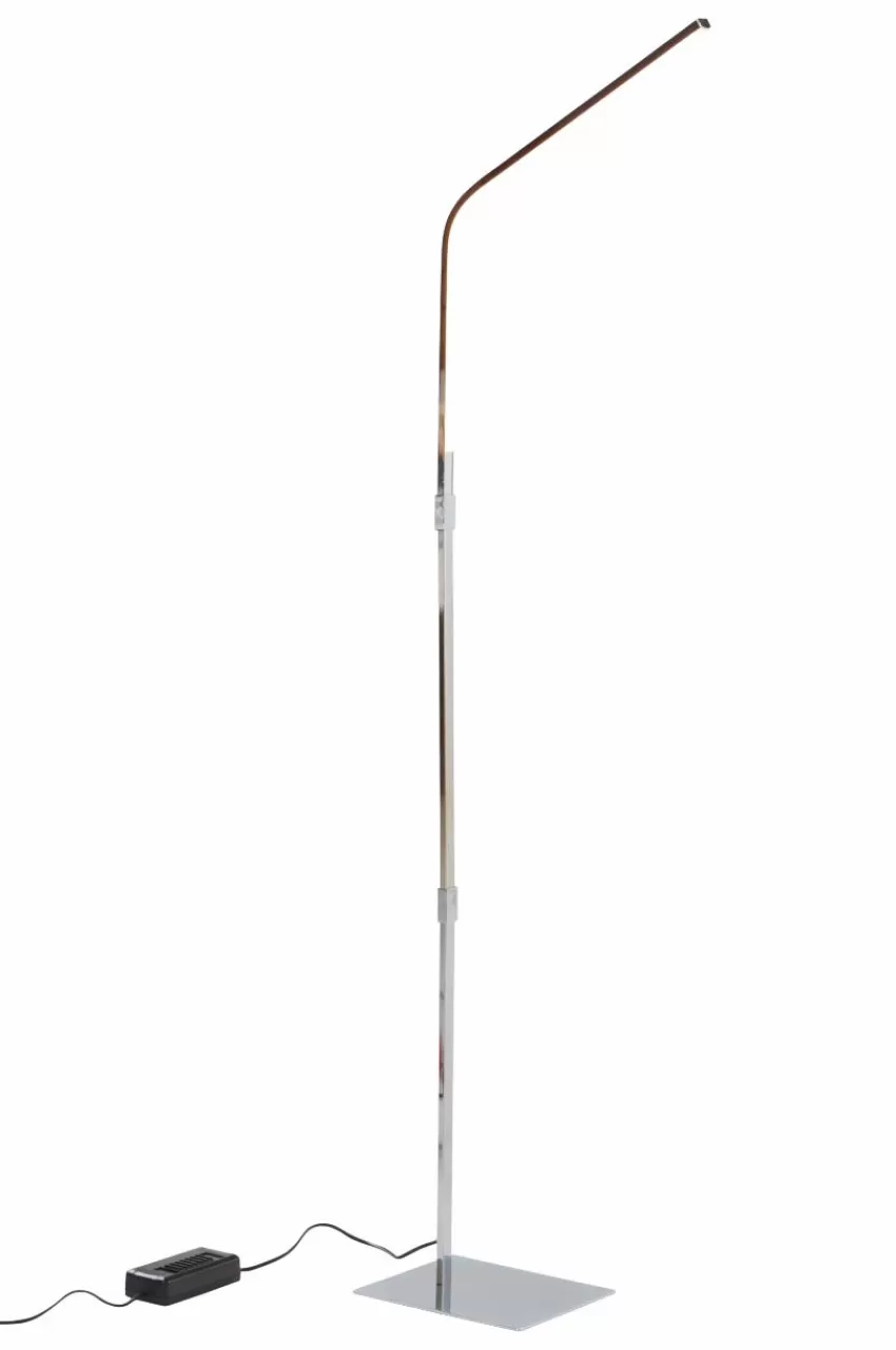 Golvlampor*Jotex STRAW Golvlampa Krom