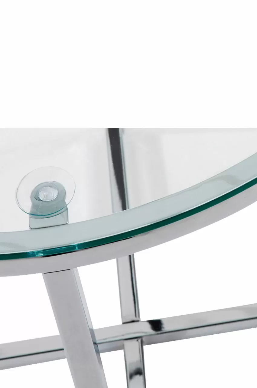 Bord*Jotex VIVID Soffbord 50x50 Cm Transparent