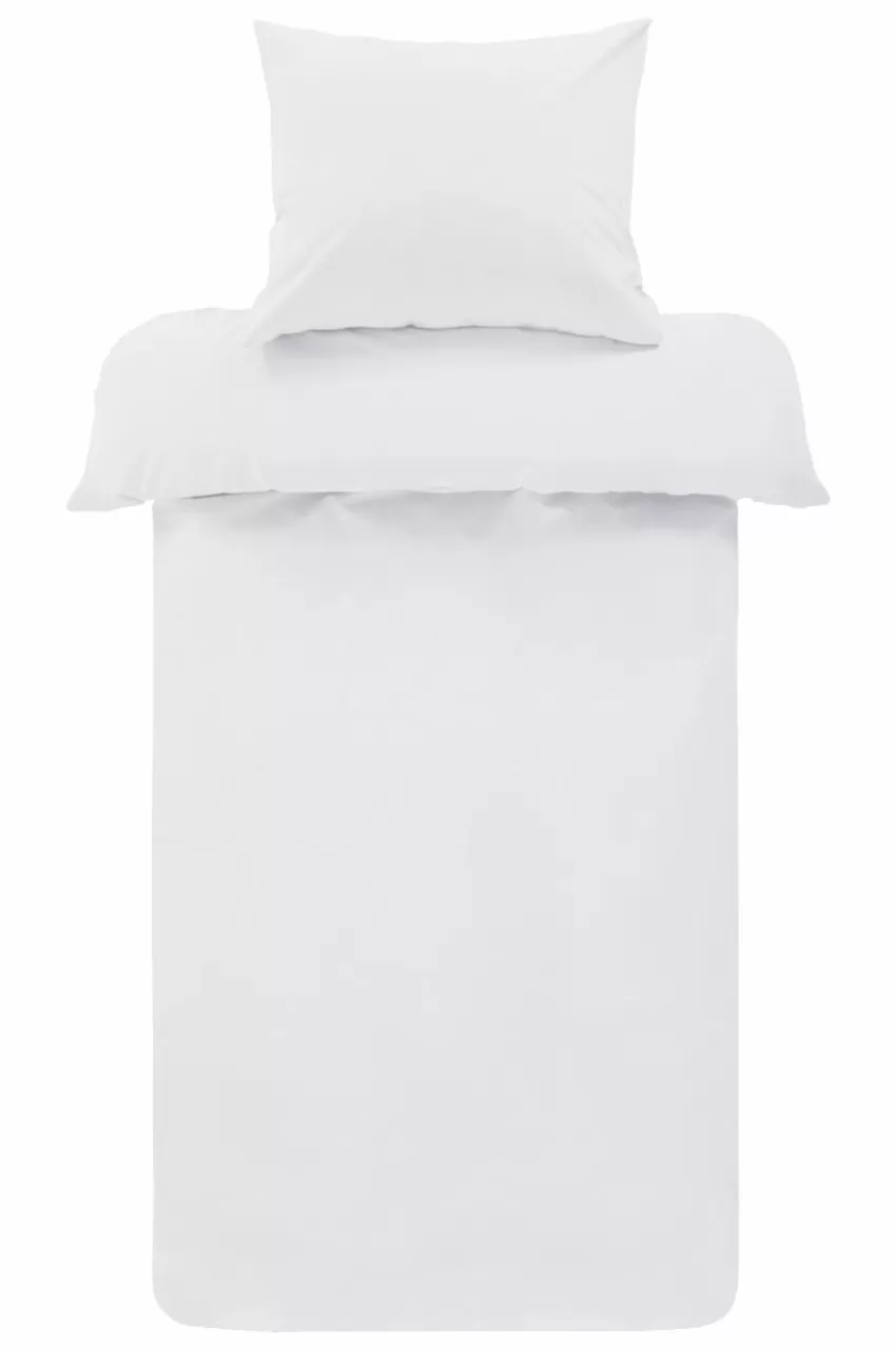 Påslakanset*Jotex ZACK PERCALE Påslakanset Enkelsäng - Ekologisk Vit