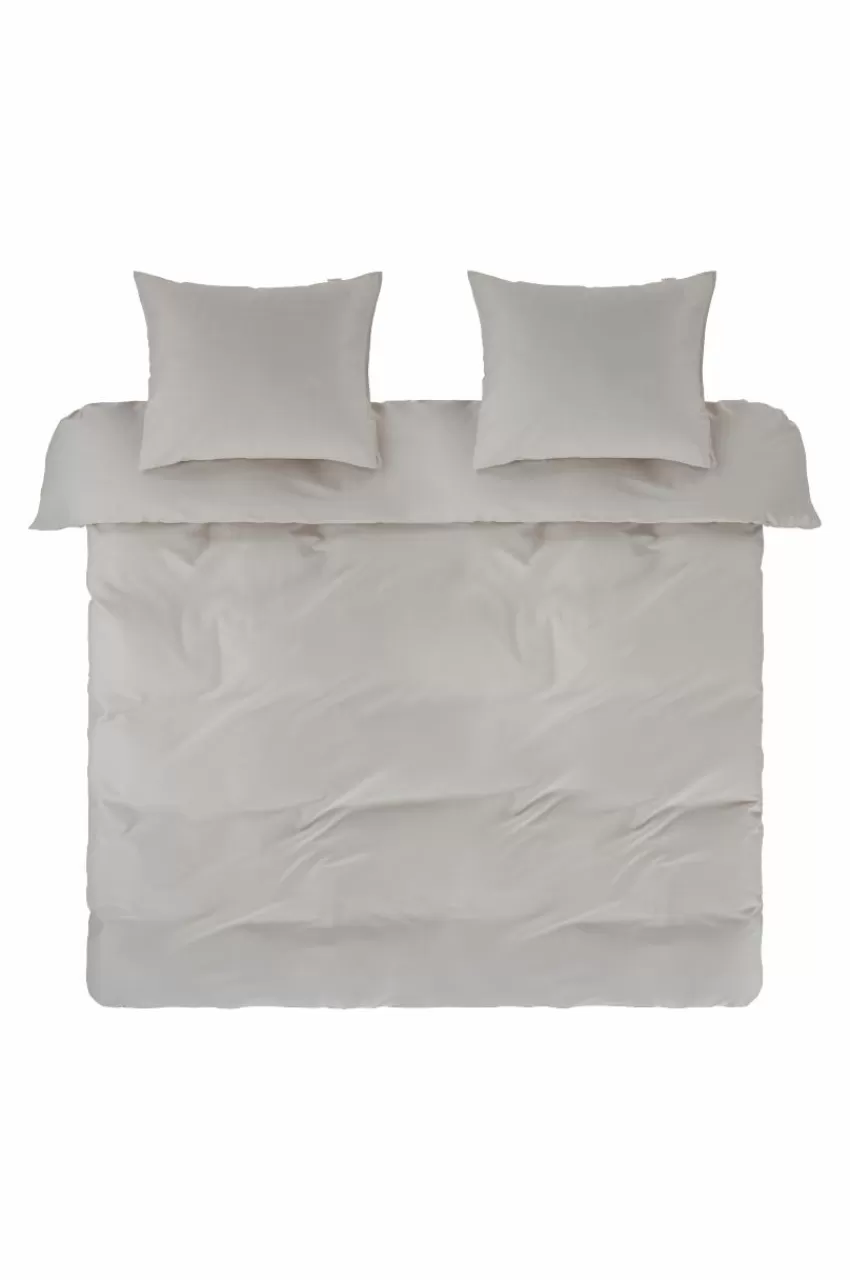 Påslakanset*Jotex ZACK SATIN Påslakanset Dubbelsäng Ekologisk Beige